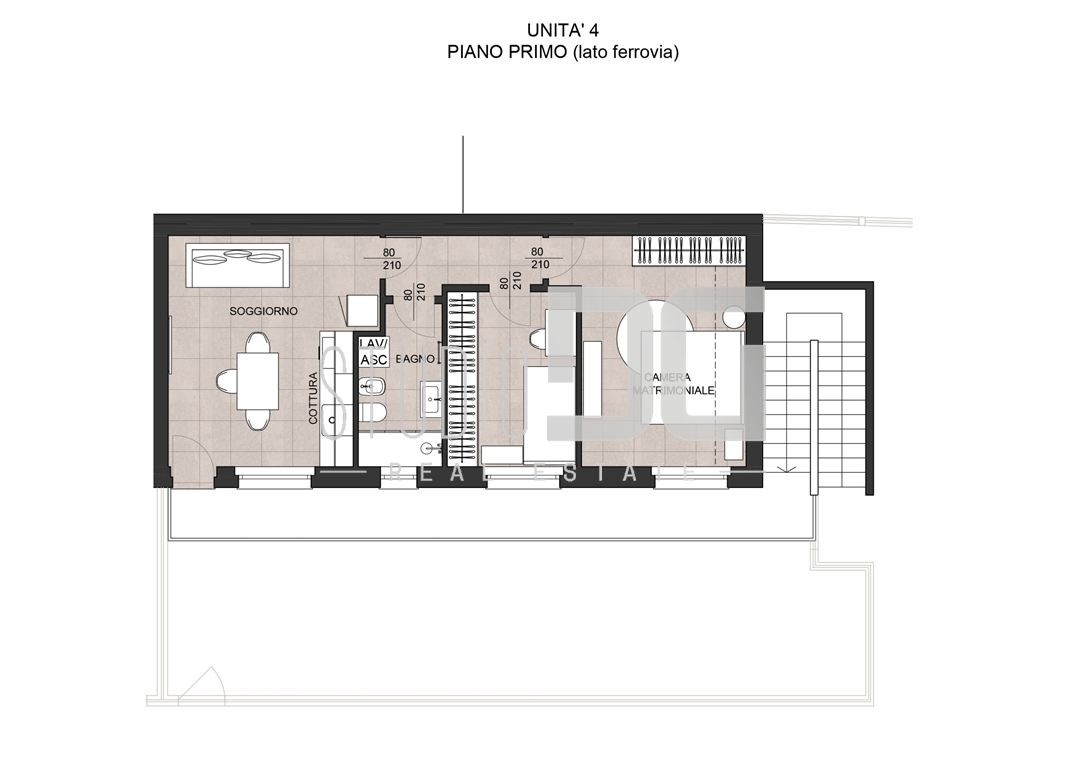 TRILOCALE AL PIANO PRIMO IN CLASSE 